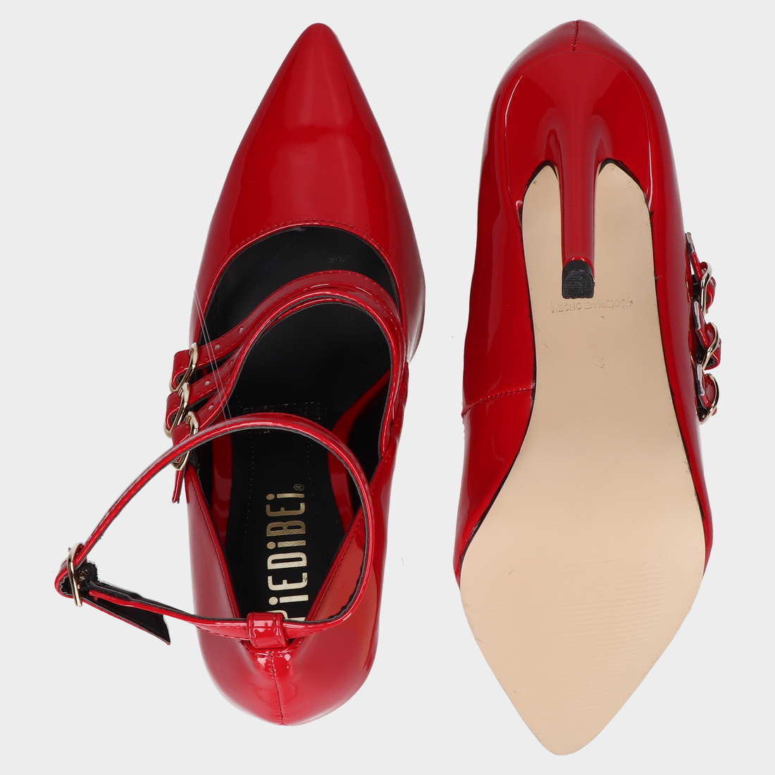 Zapatilla Dama 111-5502Charoj Rojo