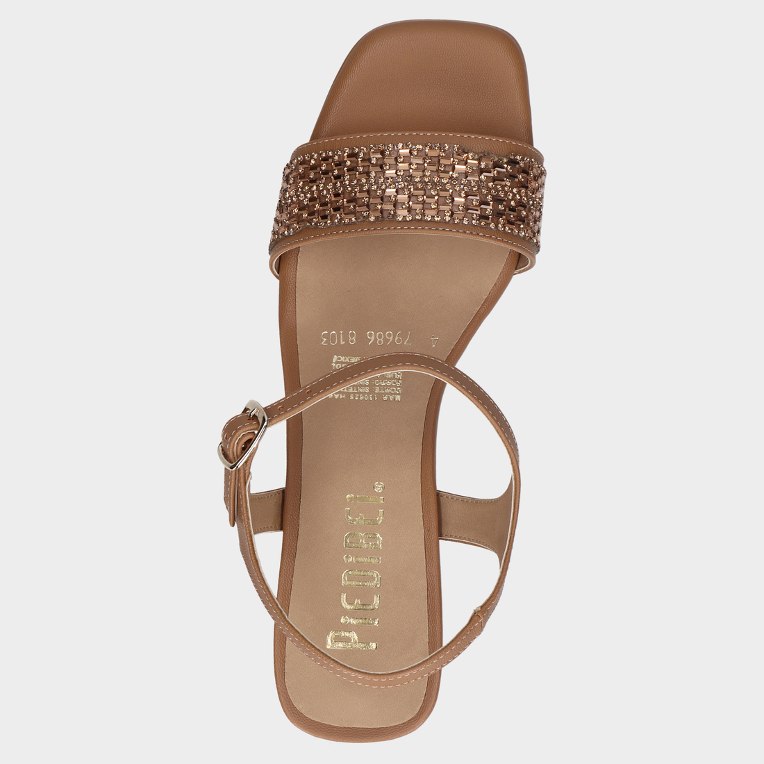 Sandalias Dama 111-79686Cabave Avellana