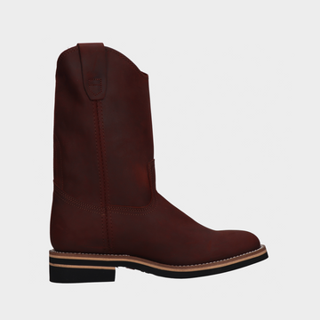 Bota vaquera café