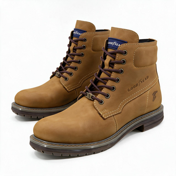 Bota Goodyear Blimp miel de piel para uso casual urbano