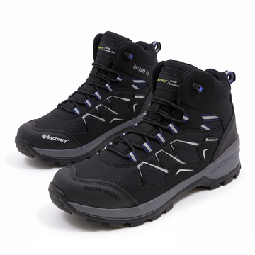 Bota Discovery Rhon negra para senderismo ligero y uso urbano