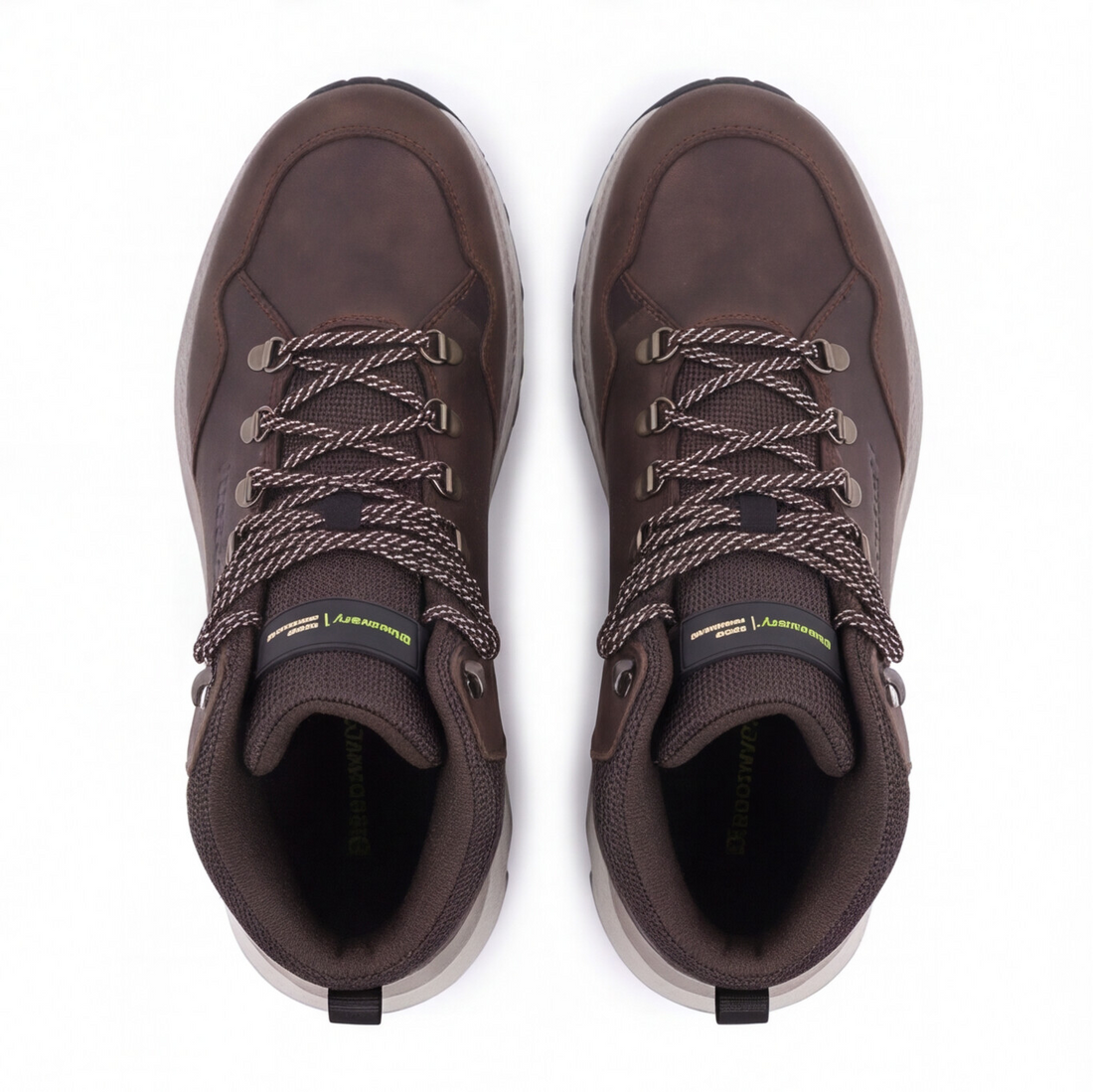 Bota Discovery Atacama chocolate de piel para senderismo