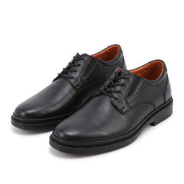 Zapato Triples Zurich negro con agujetas para hombre