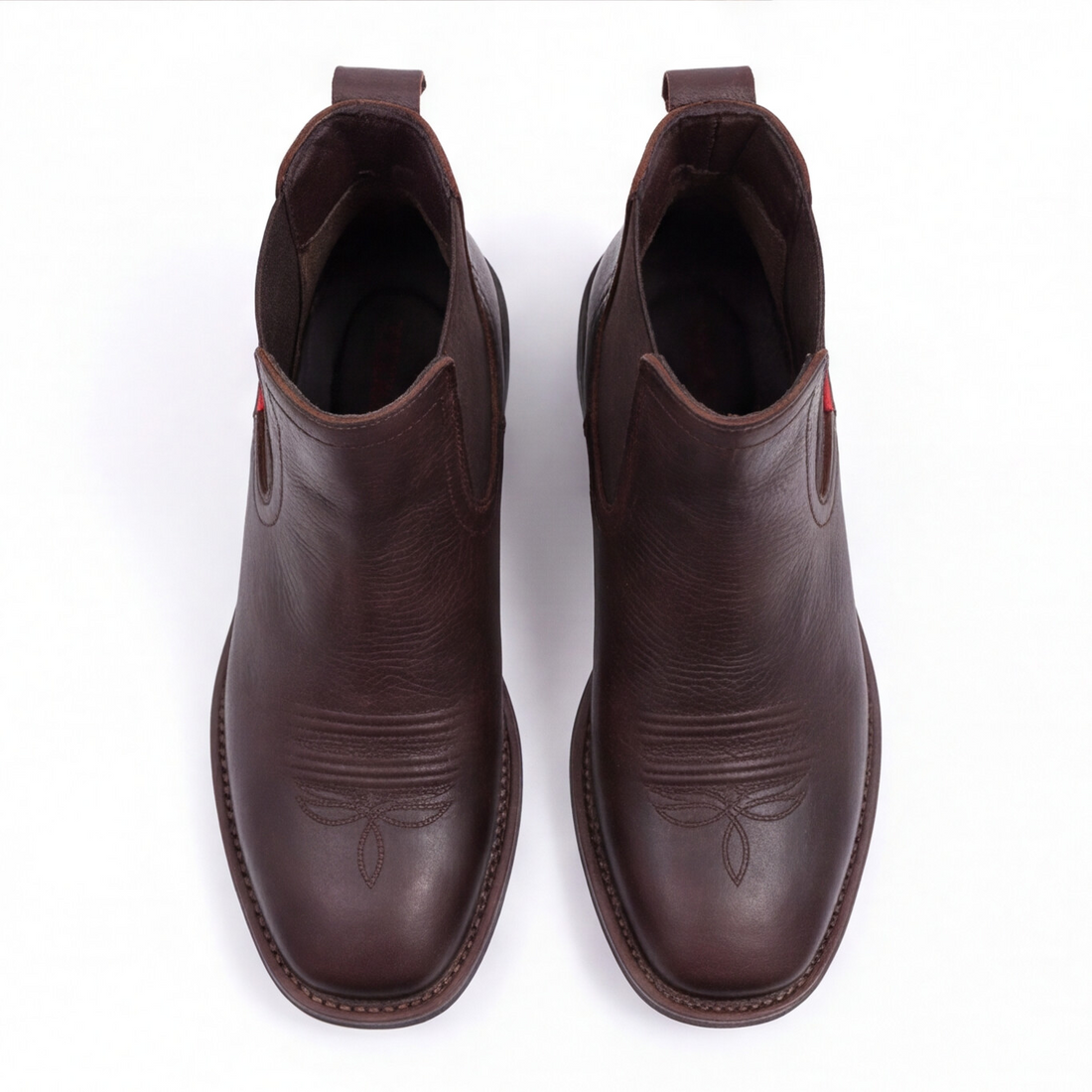 Botín Texaban Alamo choco estilo cowboy casual para hombre