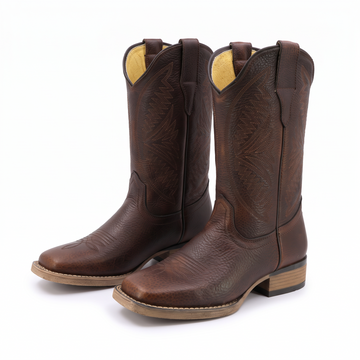 Bota Texaban Texana ocre cowgirl tradicional de caña alta