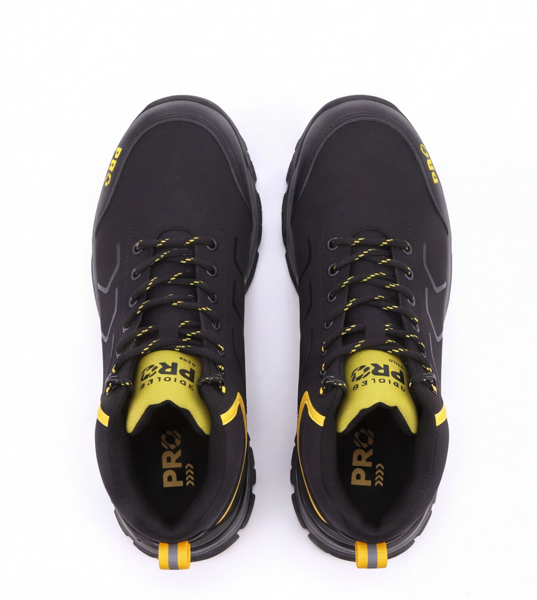 Bota industrial Triples Pro 423 negra waterproof con suela triple densidad