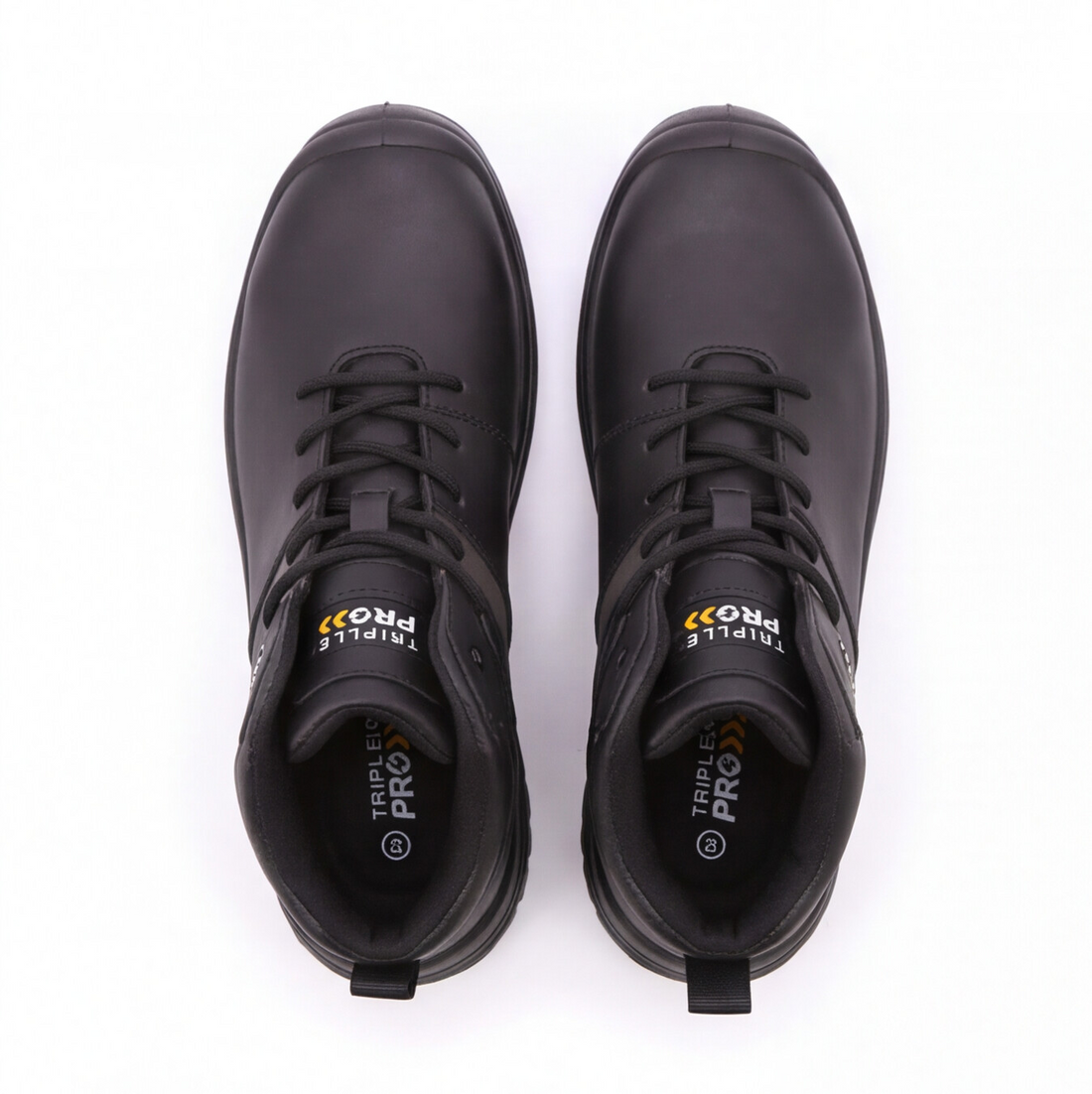 Bota industrial de seguridad Triples Pro 620 negra con suela PU