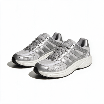 Tenis adidas Eclyptix 2000 plata de estilo retro