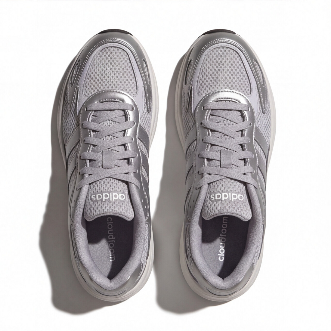 Tenis adidas Eclyptix 2000 plata de estilo retro