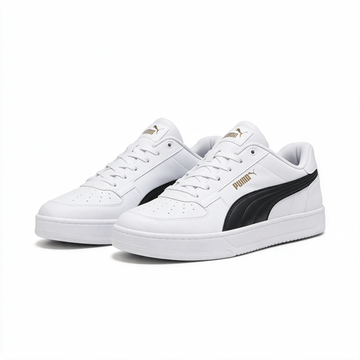 Tenis Puma Caven 2.0 blancos con franja negra
