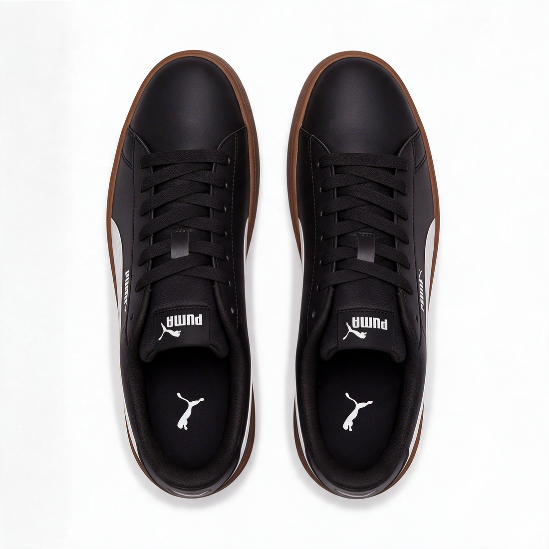 Tenis Puma Rickie Classic negros con suela gum