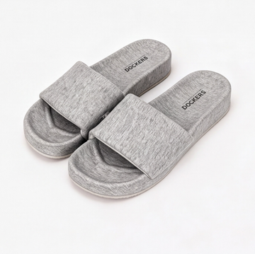 Sandalia Dockers gris con pala ancha