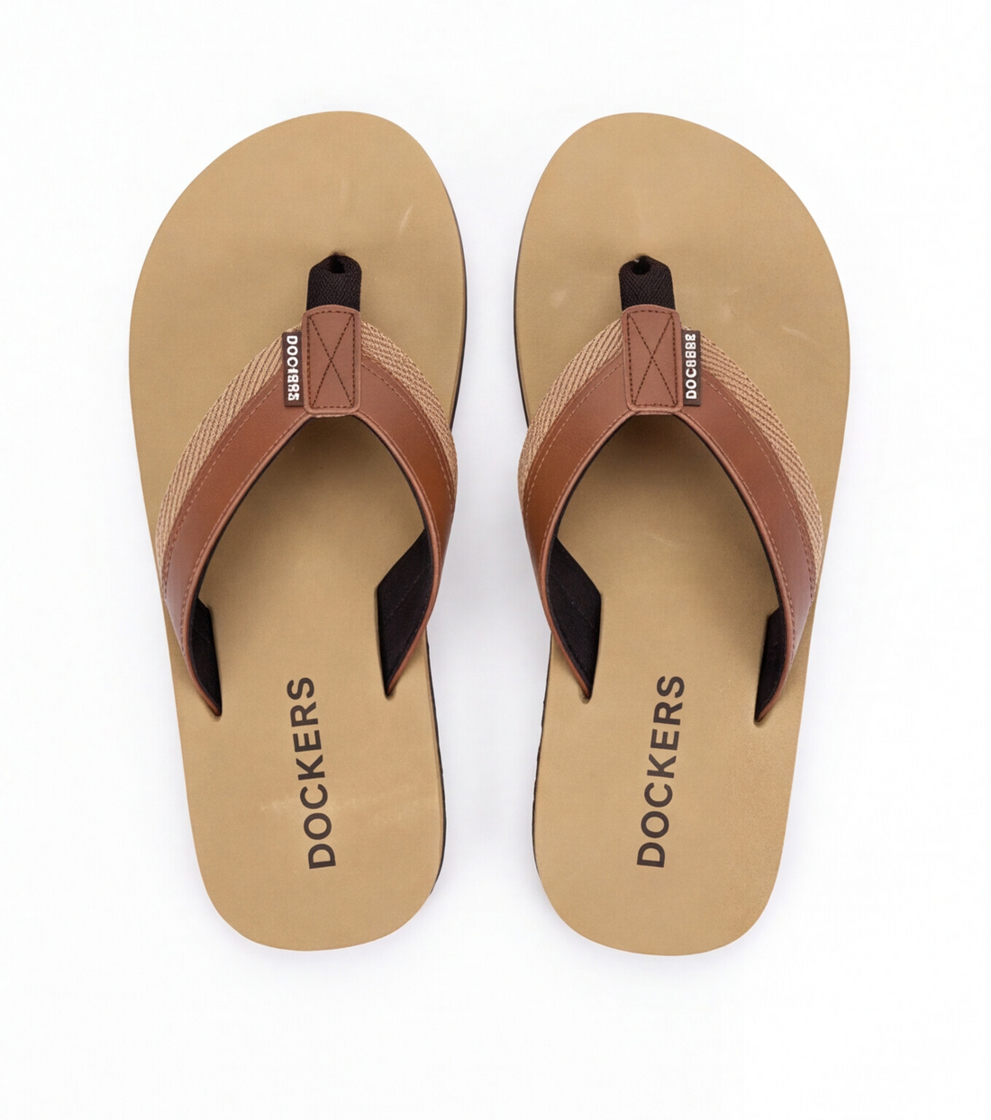Sandalia Dockers camel pata de gallo