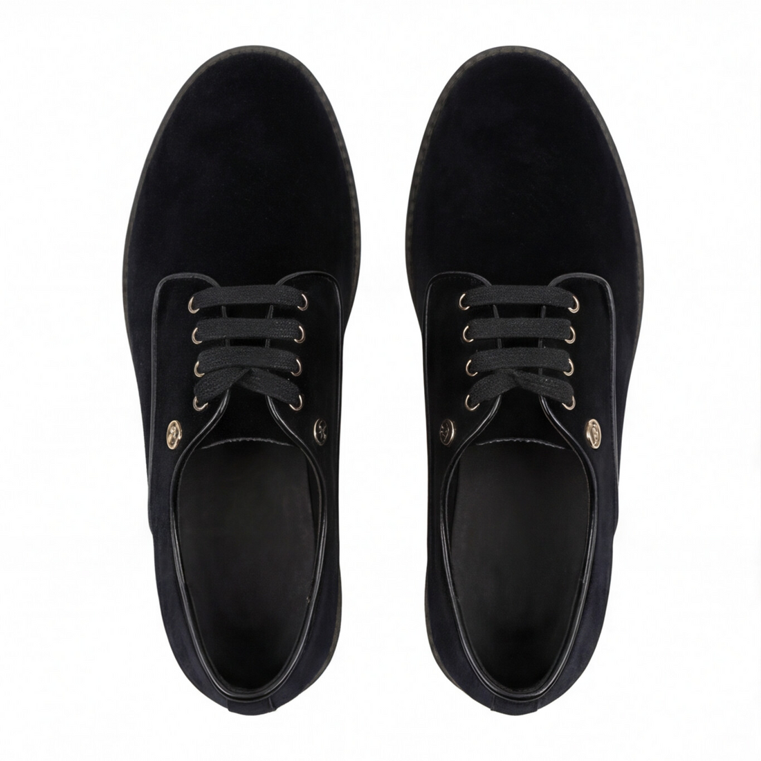 Tenis chunky color negro con suela volumen Beppi