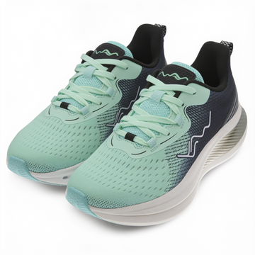 Tenis deportivo color aqua con suela ligera para correr Beppi