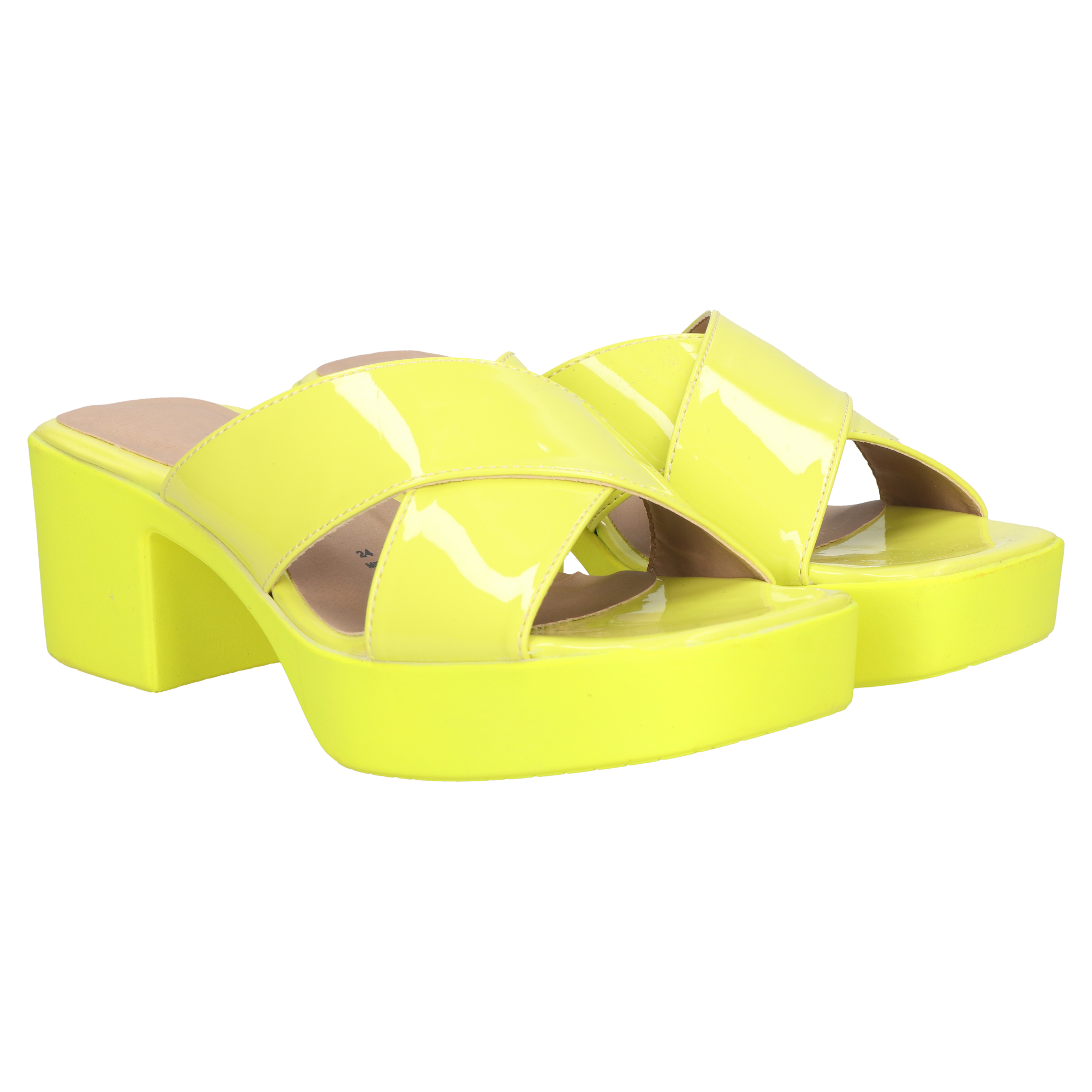 Sandalia Tacon Dama 23-54771 Amarillo