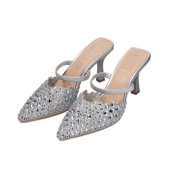 Zapatillas Dama 41-Fg5023 Plata