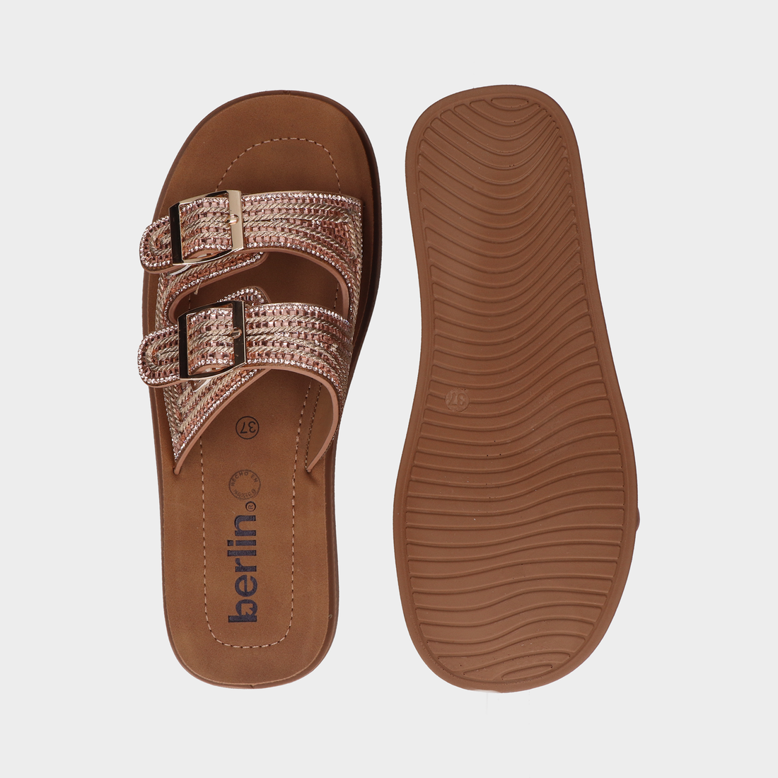 Sandalia Dama 50-B801305 Oro Rosa