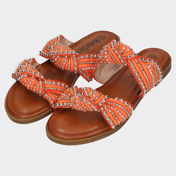 Sandalia De Piso Dama 50-B805303 Naranja