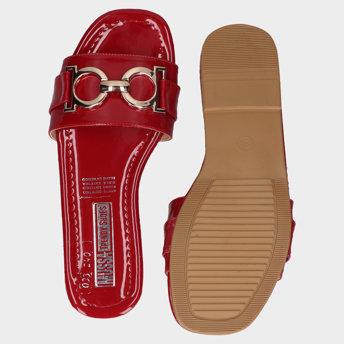 Sandalia Dama 65-Muss-33 Rojo