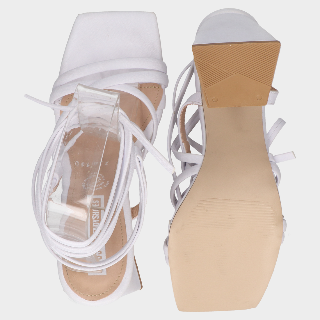 Sandalia De Tacon Dama 65-Muss-950 Blanc0