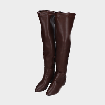 Bota alta chocolate