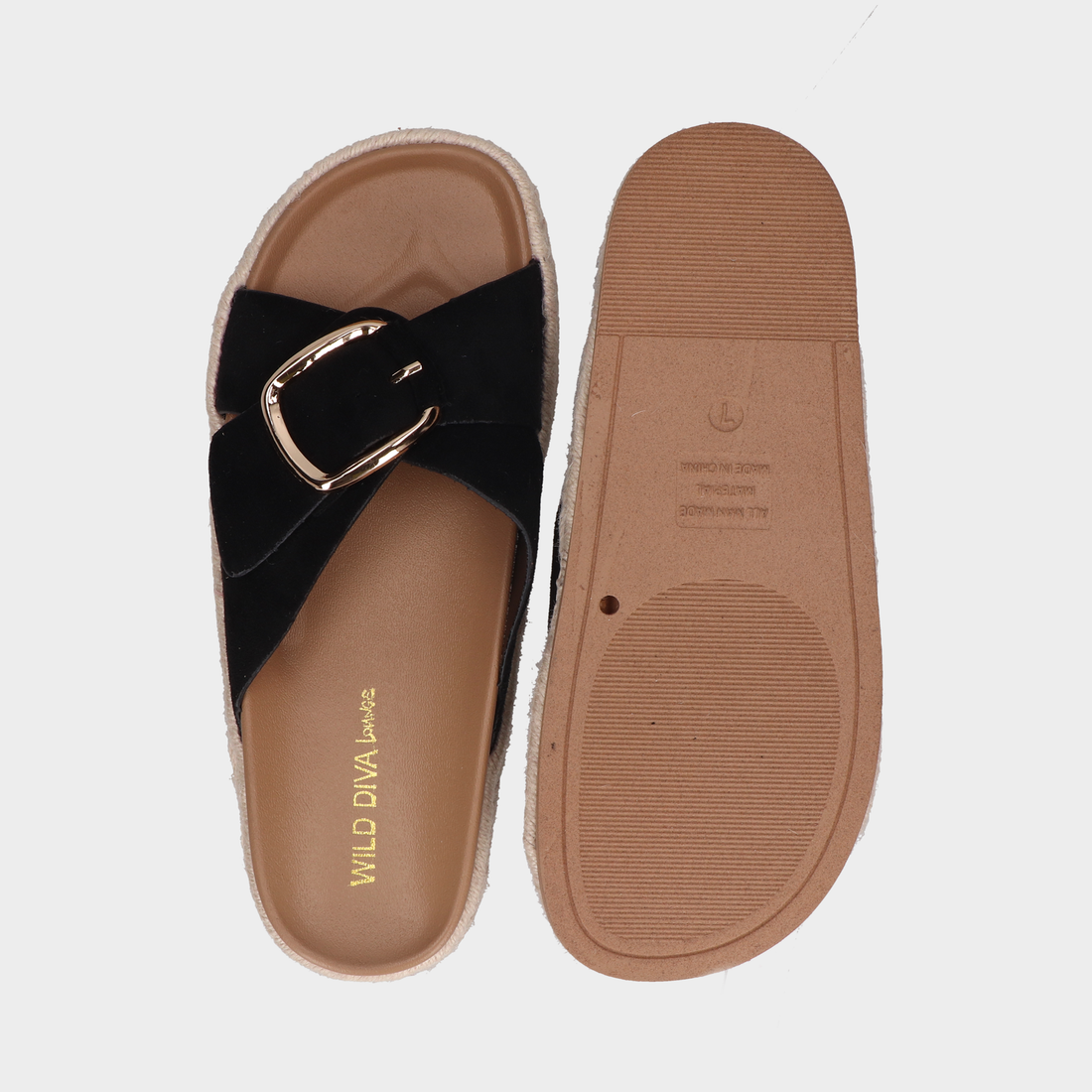 Sandalia Dama 66-L Juma-01 Negro