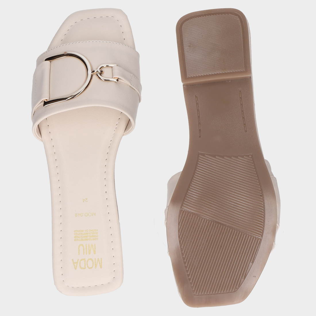 Sandalia De Piso Dama 79-049 Ice