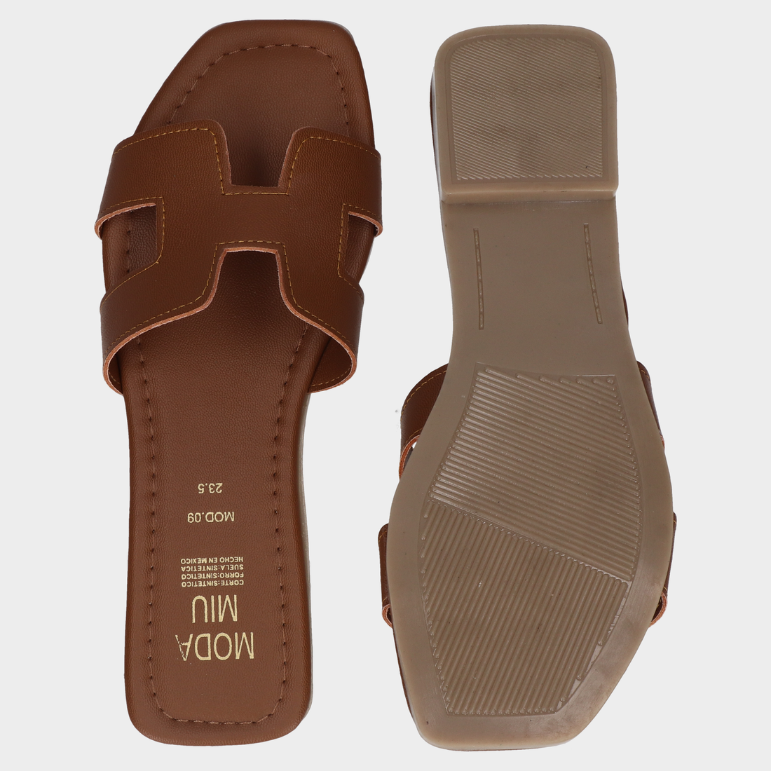 Sandalias Dama 79-09 Camel