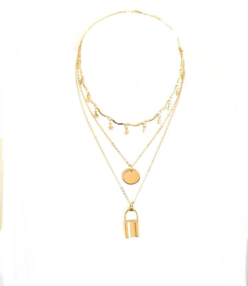 Choker Dama 83-N9593 Oro