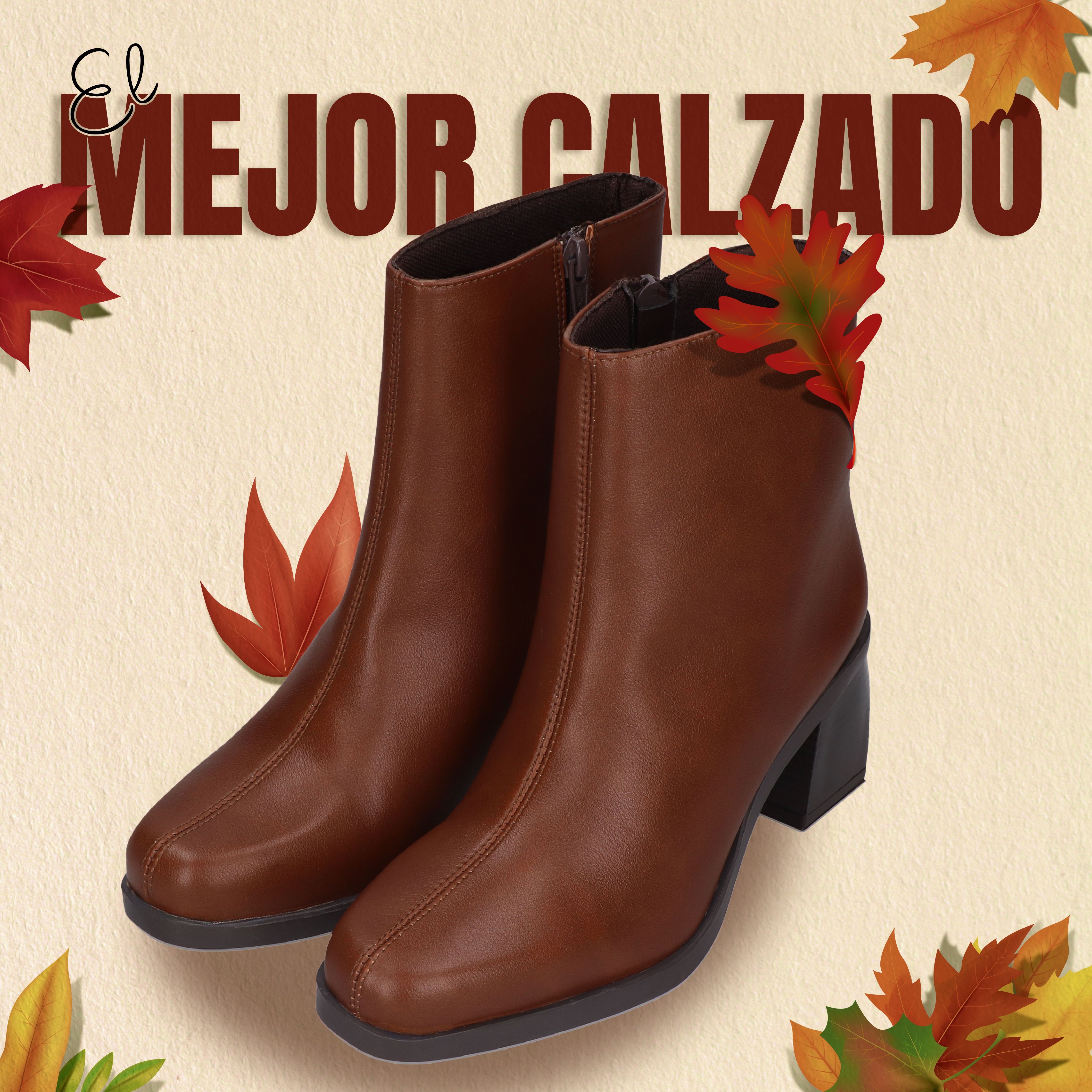 Botin Dama 09-Dd 66842 Madera