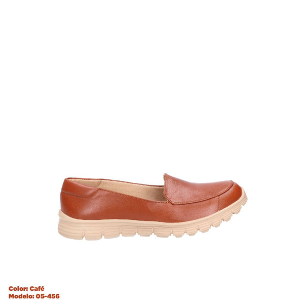 Zapatos Confort Dama Cafe 05-456