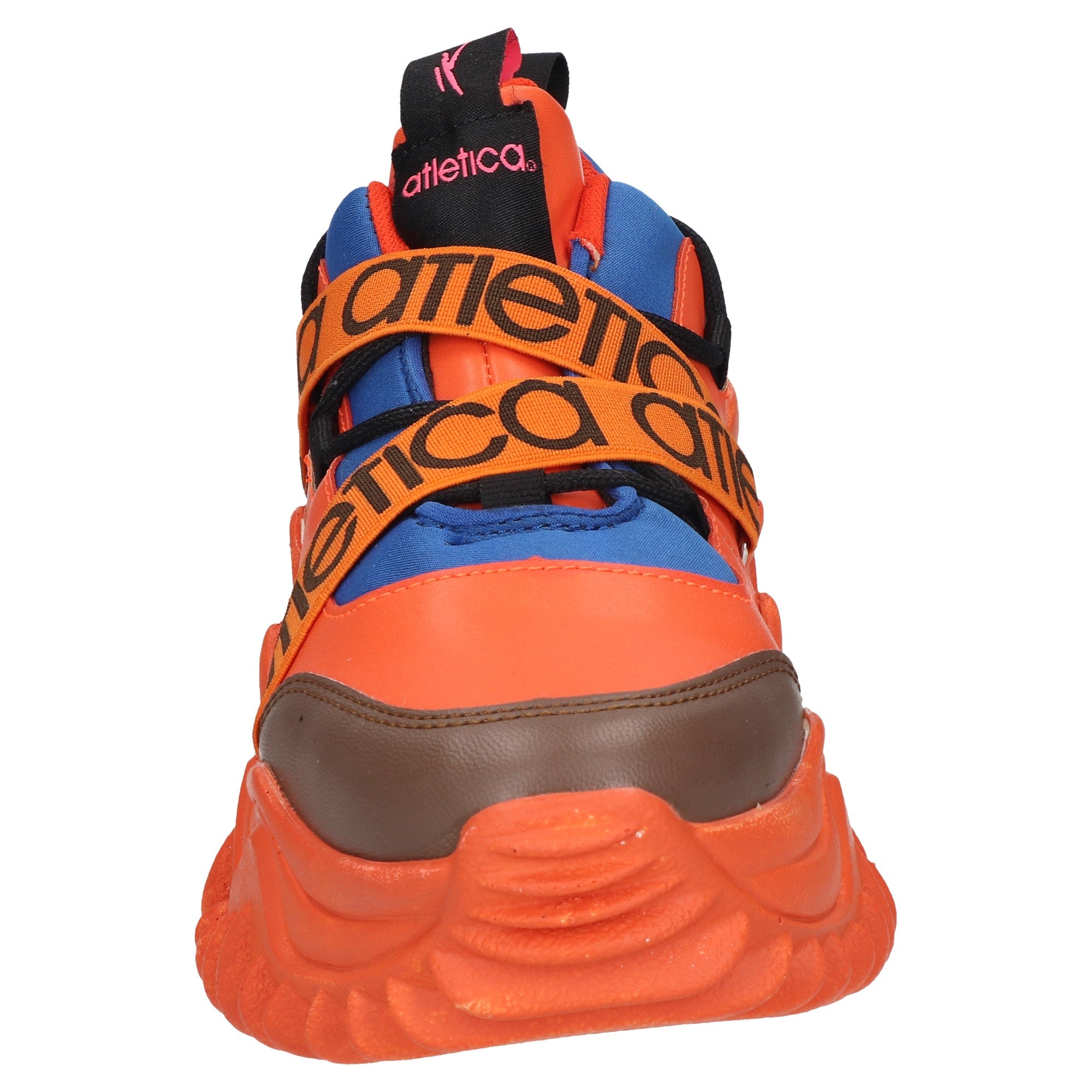 Tenis Dama 112-2021428.9 Naranja Neon