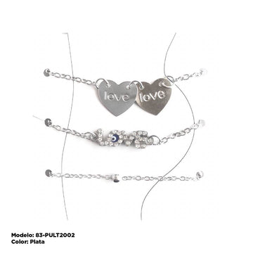Pulsera Dama Plata 83-PULT2002