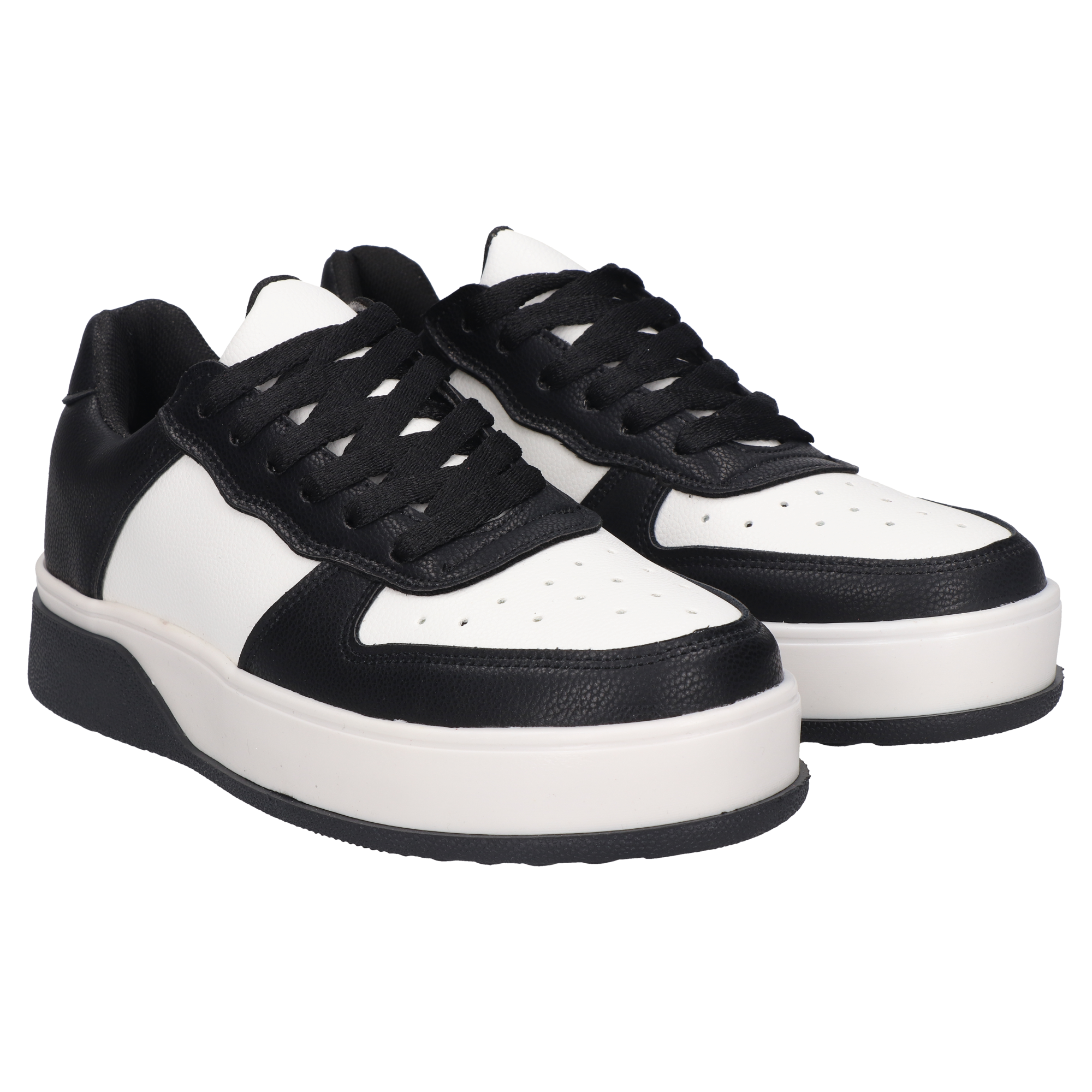 Tenis Dama 65-N1250 Blanco/Negro