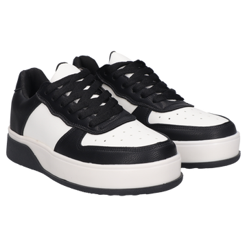 Tenis Dama 65-N1250 Blanco/Negro