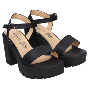 Sandalia Dama 75-1010 Negro