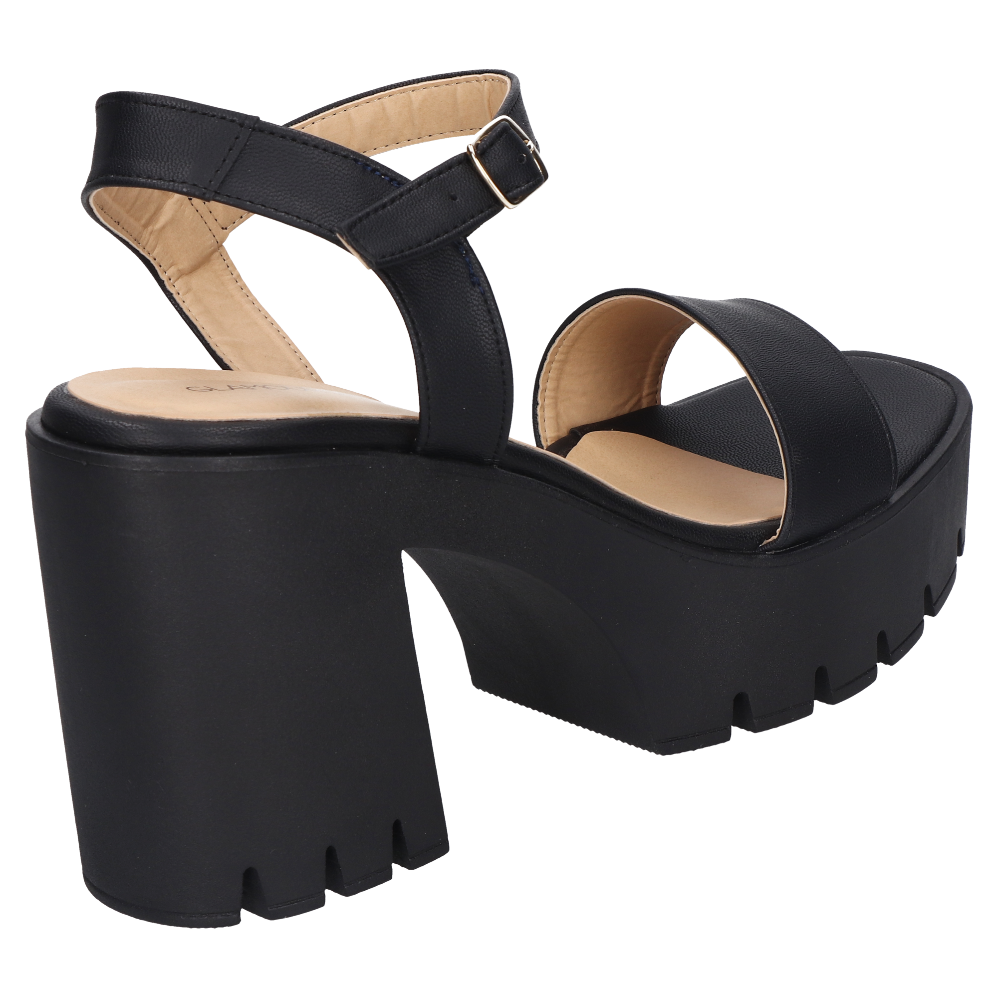 Sandalia Dama 75-1010 Negro