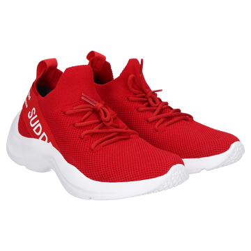 Tenis Deportivo Dama Rojo 75-10170