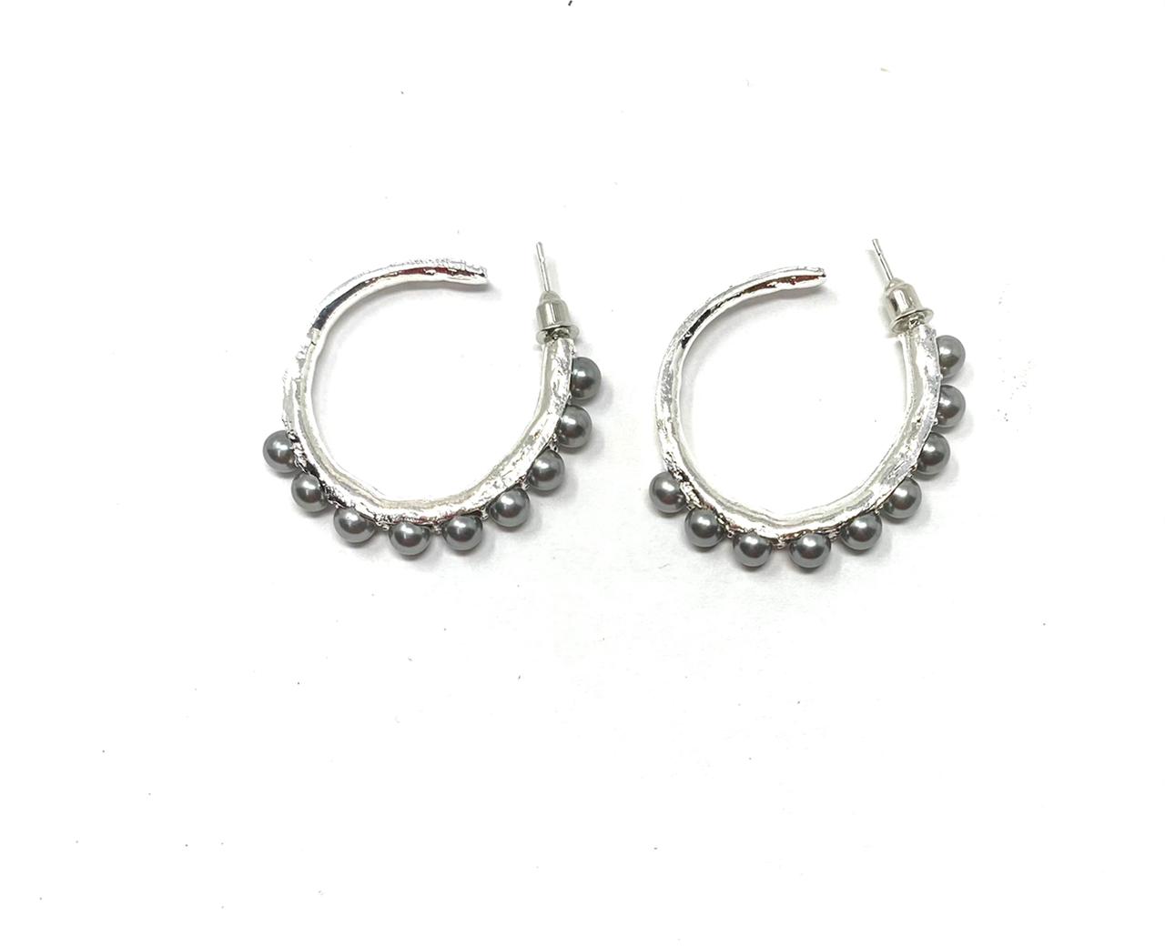 Arracadas Dama Gris 83-Ark2514