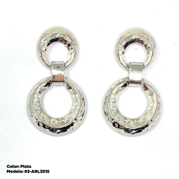 Aretes Dama Plata 83-ARL3515