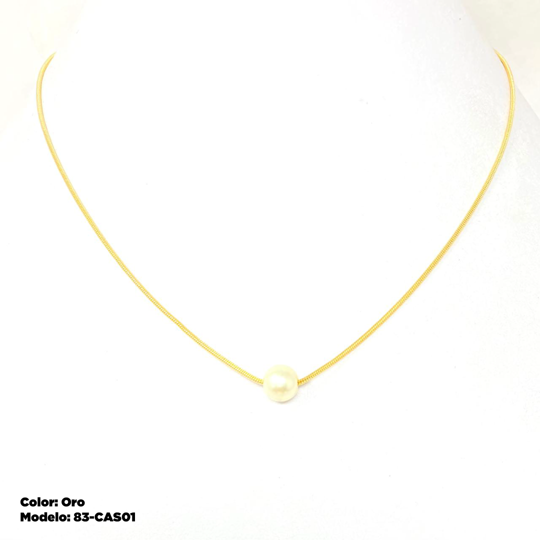 Collar Dama Oro 83-CAS01