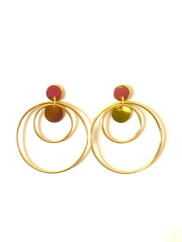 Aretes Dama Oro 83-ARN273