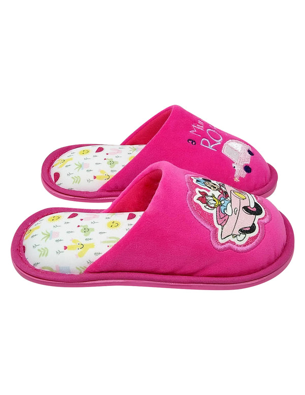 Pantufla Infantil Disney Minney Mouse Rosa 14-DMZV4000001